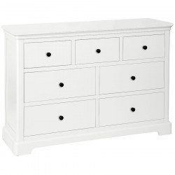Cotsworth 3 Over 4 Wide Chest White